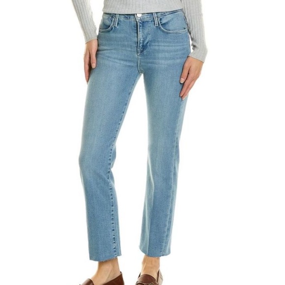 FRAME Denim Le High Straight Galeston Jeans Sz 32 - Picture 1 of 7